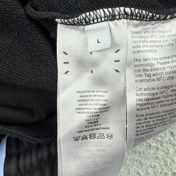 McQ Alexander McQueen Sweatpants Men Large Pant Black Joggers Fleece Heavyweight - Picture 4 of 10